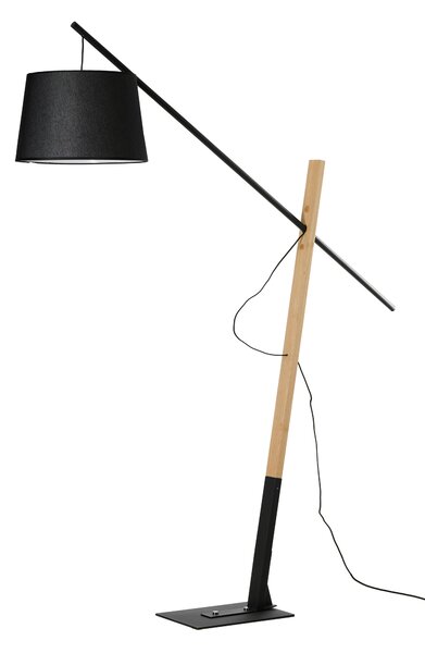 Moderní stojací lampa Garda černá – E27