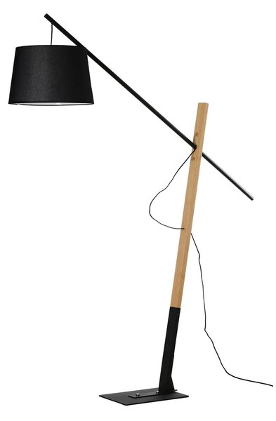 Moderní stojací lampa Garda černá – E27