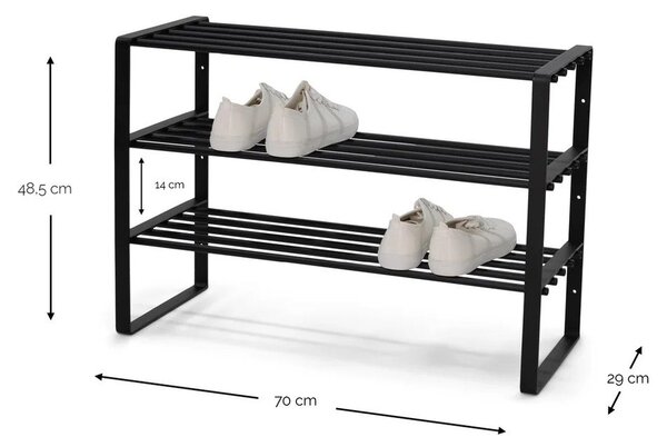 Taupe kovový botník 70x48,5x29 cm Rex – Spinder Design