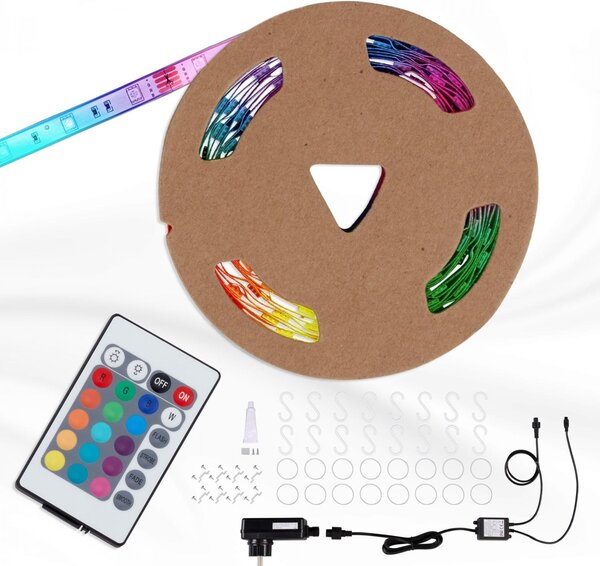 BRILO 2035-300X VÝPRODEJ VZORKU - RGB LED pásek 1000 cm 0,11W bílé - BRILO