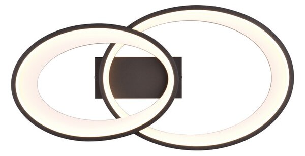 Trio R64482134 LED přisazený lustr Malaga | 25W integrovaný LED zdroj | 2900 lm | 3000K