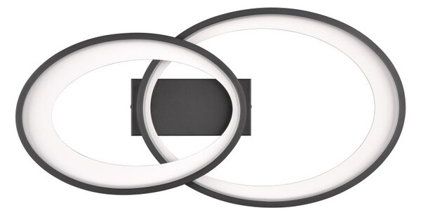 Trio R64482134 LED přisazený lustr Malaga | 25W integrovaný LED zdroj | 2900 lm | 3000K