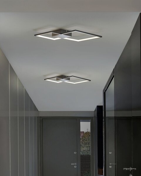 LED stropní lampa OKSU Kov Černá
