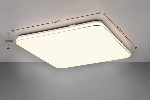 Trio R64141201 LED přisazené stropní svítidlo Blanca | 46W integrovaný LED zdroj | 5400 lm | 3000K