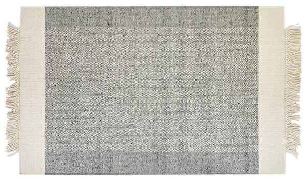 Koberec TATLISU Šedá 140 x 200 cm Vlna