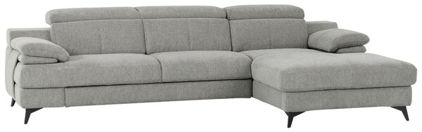 ROHOVÁ SEDAČKA, textil, béžová Livetastic - Sedací soupravy, Online Only
