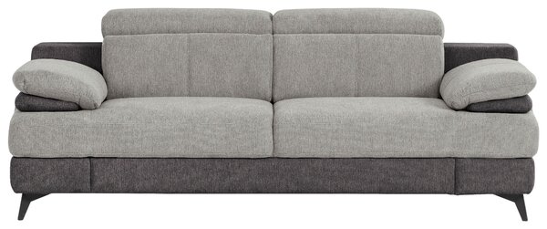 DVOUMÍSTNÁ POHOVKA, textil, světle šedá, tmavě šedá Livetastic - Pohovky, Online Only