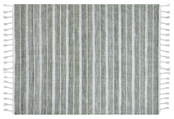 Koberec BADEMLI Tmavě zelená 140 x 200 cm