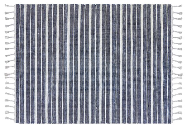 Koberec BADEMLI Tmavě modrá 160 x 230 cm