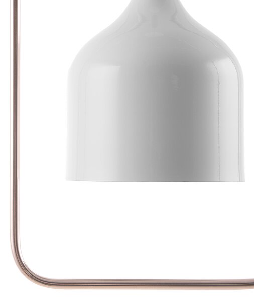 Závěsná lampa MAVONE Kov Bílá