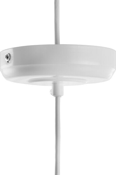 Závěsná lampa MAVONE Kov Bílá