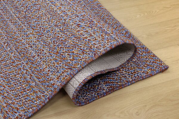 Devos Caby (DC Carpets), TRHÁK: Kusový koberec Terazza 21241 Multi/Blue/Red – na ven i na doma, 120x170, vícebarevná, chodba / předsíň