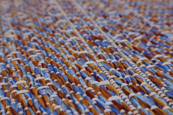 Devos Caby (DC Carpets), TRHÁK: Kusový koberec Terazza 21241 Multi/Blue/Red – na ven i na doma, 120x170, vícebarevná, chodba / předsíň
