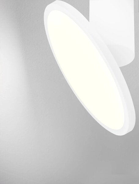 LED bílé designové stropní svítidlo Ekei – Bílá