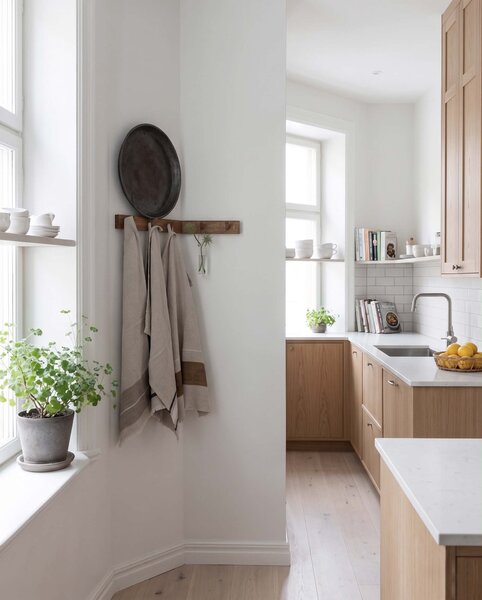 ERNST Kuchyňská utěrka Stripe Beige EF562