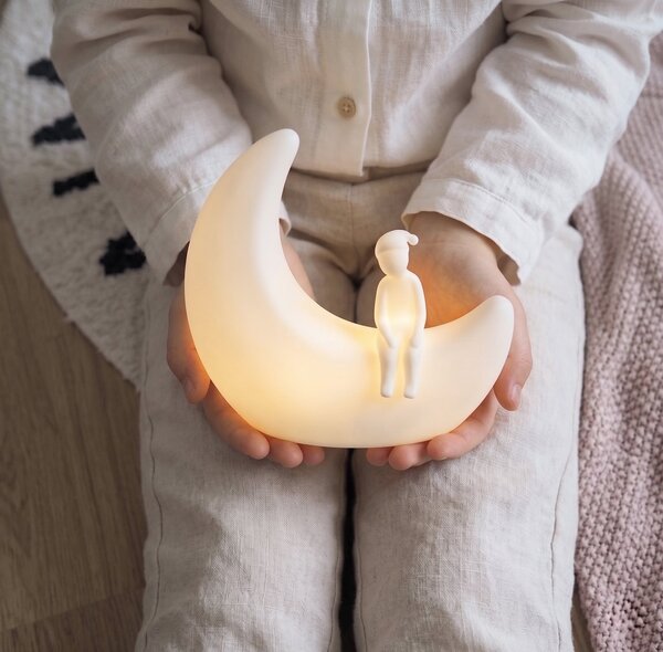 Cam Cam Copenhagen Noční lampička Moon - Off White CC102
