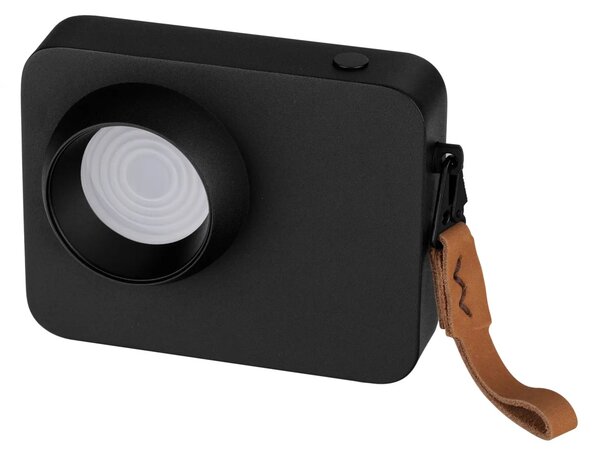 LED stmívatelná černá stolní lampa Kedros 2