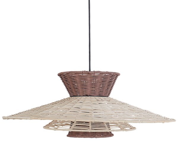Závěsná lampa KABOMPO Ratan Hnědá