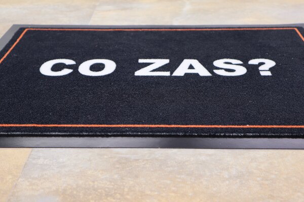 Mercury Flooring, TRHÁK: Rohožka Co zas 40x60 cm - na ven i na doma, 40x60, černá