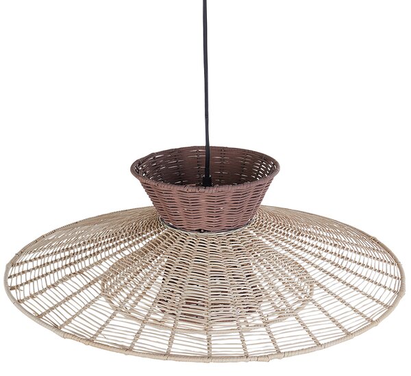 Závěsná lampa KABOMPO Ratan Hnědá