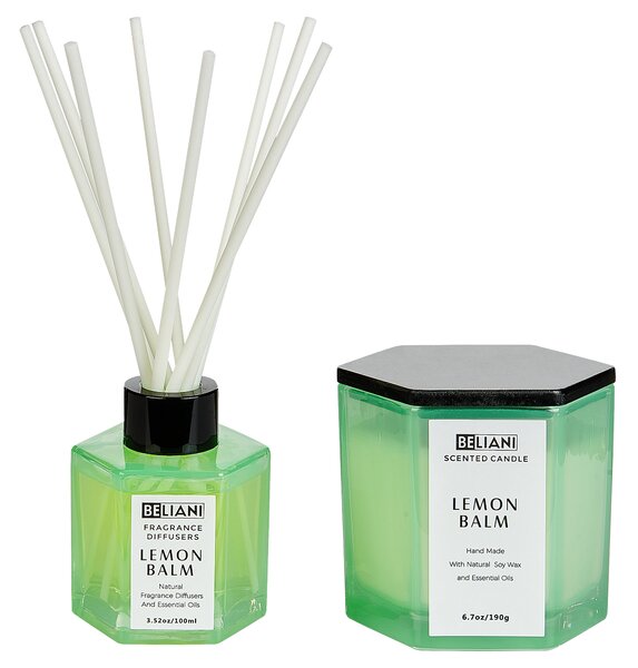 Vonná svíčka s aroma difuzérem CLASSY TINT Sojový vosk Svěží tóny