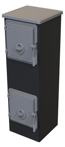 Kamna EWA litinová, 5,4 kW, vytápěcí schopnost: 120 m³, litinová
