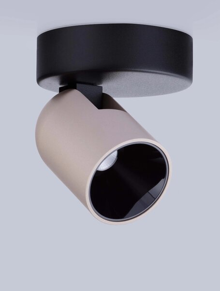 LED stmívatelné champaign zlato-černé designové stropní svítidlo Sirmos