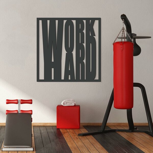DUBLEZ | Motivační obraz - WORK HARD | Obraz