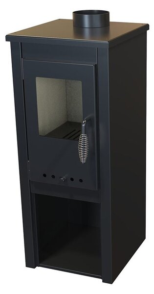 Krbová kamna OKTA S, 3,9 kW, vytápěcí schopnost: 100 m³, ocelová