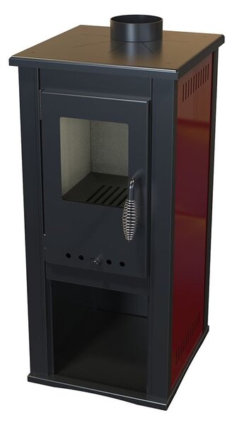 Krbová kamna OKTA, 3,9 kW, vytápěcí schopnost: 100 m³, ocelová