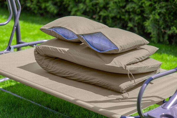 Tomido Zahradní houpačka COMFORT LUX béžová 1602