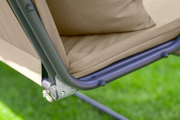 Tomido Zahradní houpačka COMFORT LUX béžová 1602