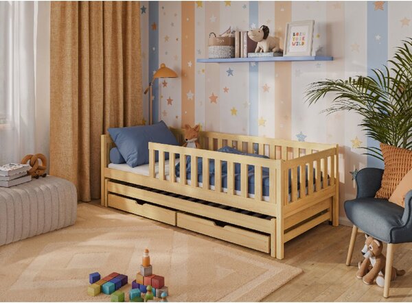 Lano Furniture Dětská rozkládací postel Cola borovice Rozměr (cm): 80x160