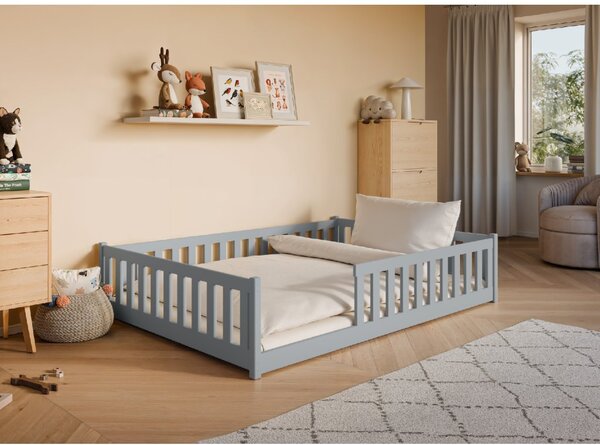 Lano Furniture Dětská postel MATI šedá Rozměr (cm): 140x200