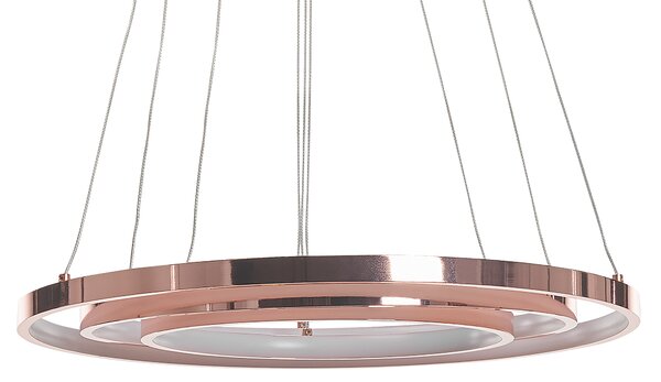 LED závěsná lampa ATREK Kov Zlatorůžová