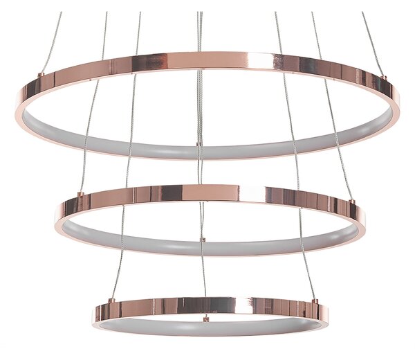 LED závěsná lampa ATREK Kov Zlatorůžová