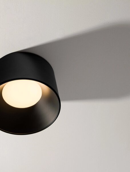 LED černé moderní stropní svítidlo Atil – Čierne