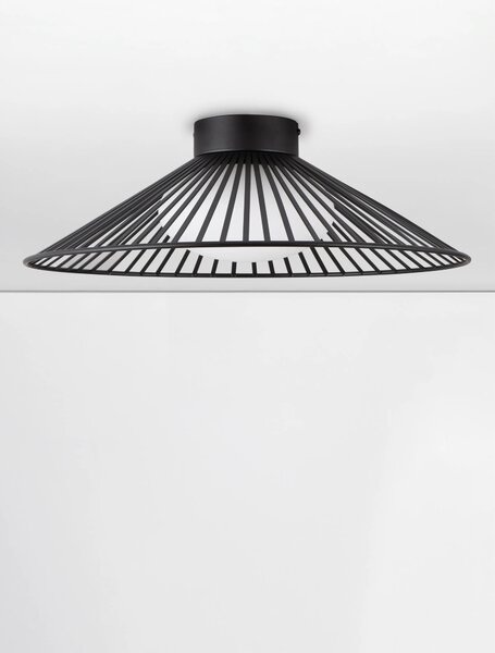 LED černé moderní stropní svítidlo Brume