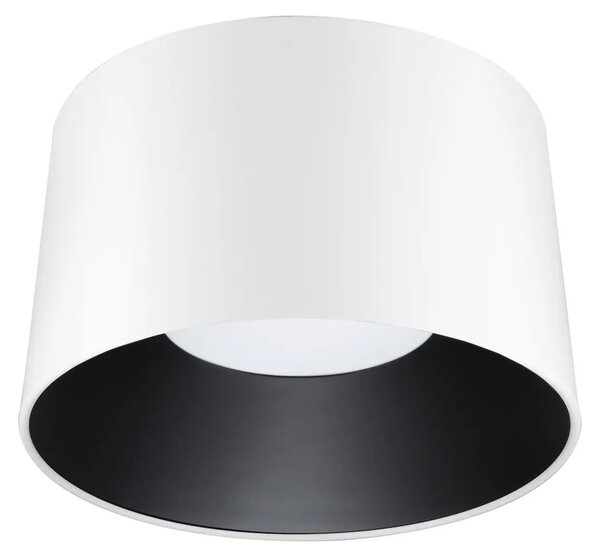 LED bílo-černé designové stropní svítidlo Atil – Biele