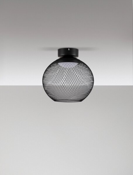 LED černé moderní stropní svítidlo Kinetic 30 – Černá