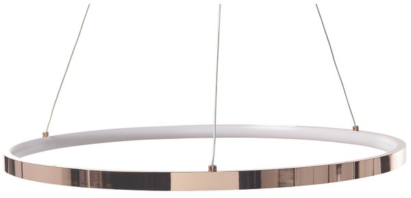 LED závěsná lampa JORDAN Kov Zlatorůžová