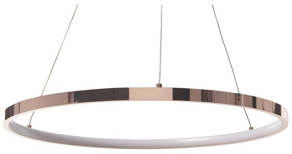LED závěsná lampa JORDAN Kov Zlatorůžová