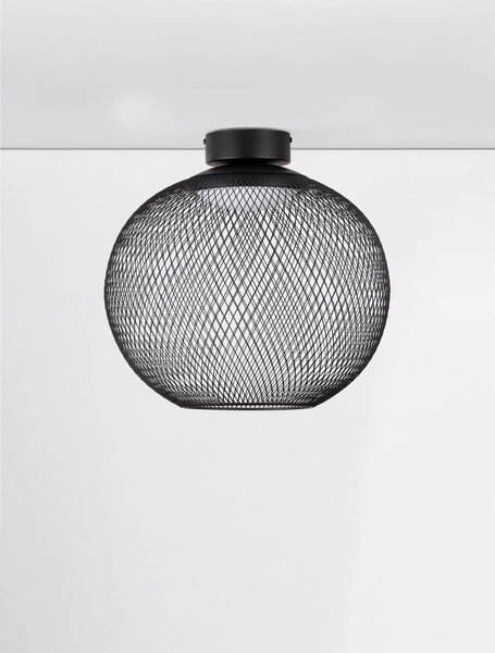 LED černé moderní stropní svítidlo Kinetic 40 – Černá