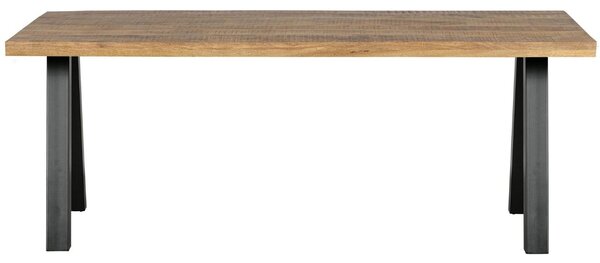 Hoorns Masivní mangový jídelní stůl Melanie 200 x 90 cm