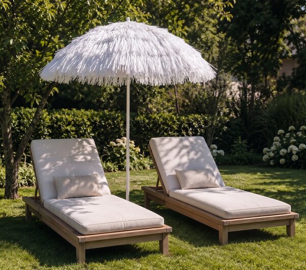 Linder Exclusiv Slunečník Hawaii Bílý