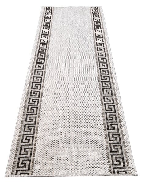 Makro Abra Běhoun Sisal MELISSA KF91A šedý Šíře: 70 cm