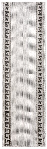 Makro Abra Běhoun Sisal MELISSA KF91A šedý Šíře: 70 cm