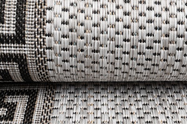 Makro Abra Běhoun Sisal MELISSA KF91A šedý Šíře: 70 cm