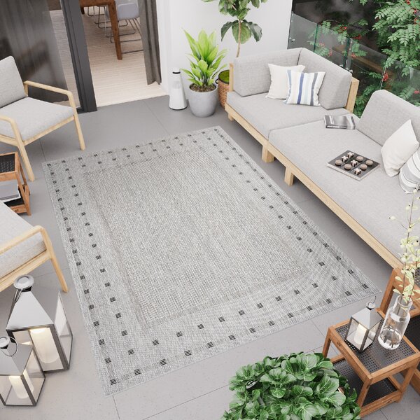 Makro Abra Kusový koberec Sisal MELISSA KE63A šedý Rozměr: 180x250 cm