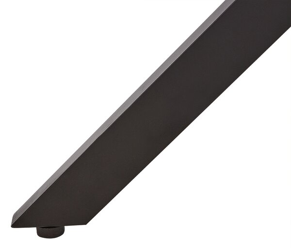 Zahradní jídelní stůl CISSONE 110 cm 110 cm Akáciové dřevo Hnědá